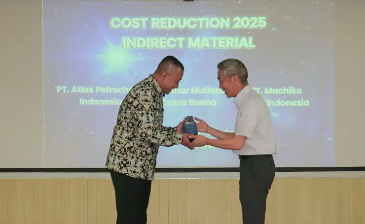 PT Sinar Mutiara Cakrabuana Kembali Raih Penghargaan Cost Reduction Contribution 2025 dari  PT OTICS