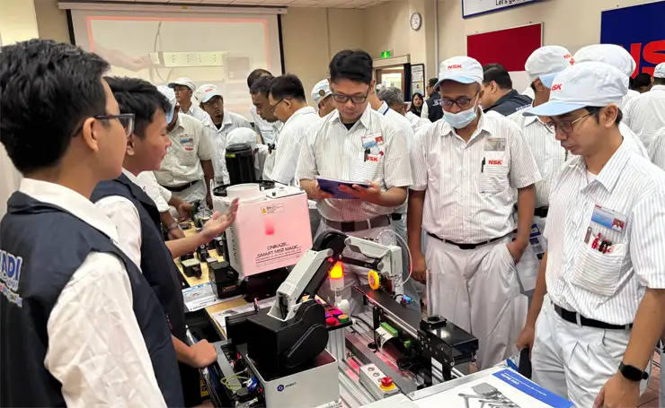 Riyadi Group Selenggarakan Mini Exhibition di PT NSK Bearings Manufacturing Indonesia