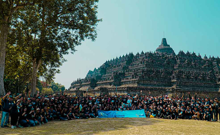 RIYADI Group merayakan 50 Tahun Anniversary dengan Gathering ke Jogjakarta
