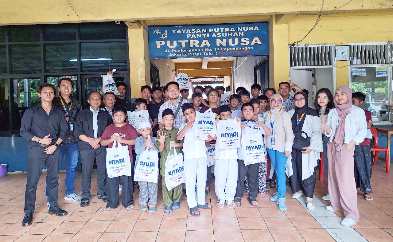 Program CSR Riyadi Group: Santunan Anak Yatim Piatu Bersama Yayasan Putra Nusa Pusat Santunan dalam 