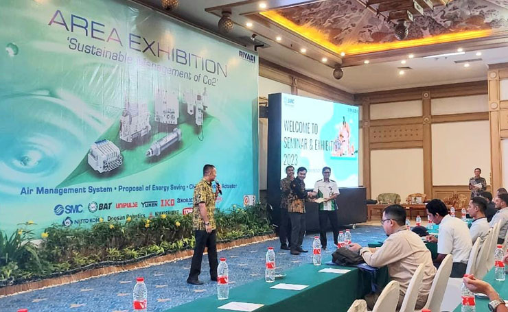 Area Exhibition CO2 Reduction Diselenggarakan PT. SMC