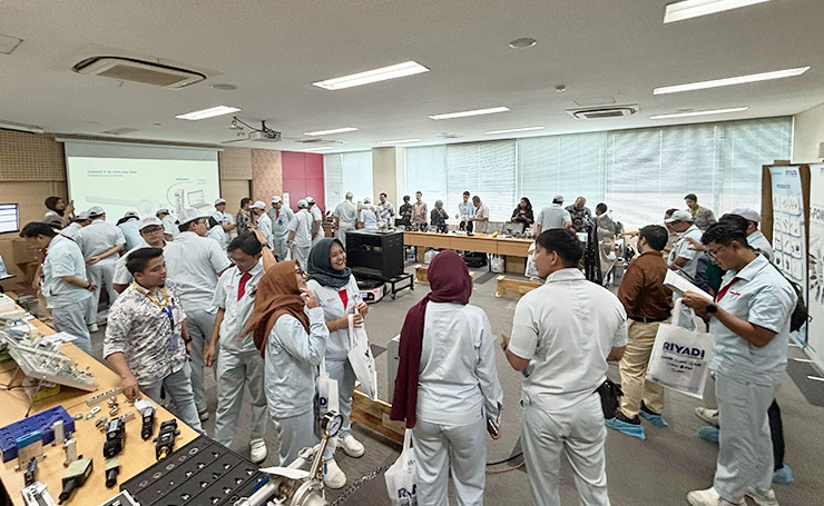 Mini Exhibition PT. Sinar Mutiara Cakrabuana di PT. Denso Tampilkan Teknologi Pneumatik dan Solusi C