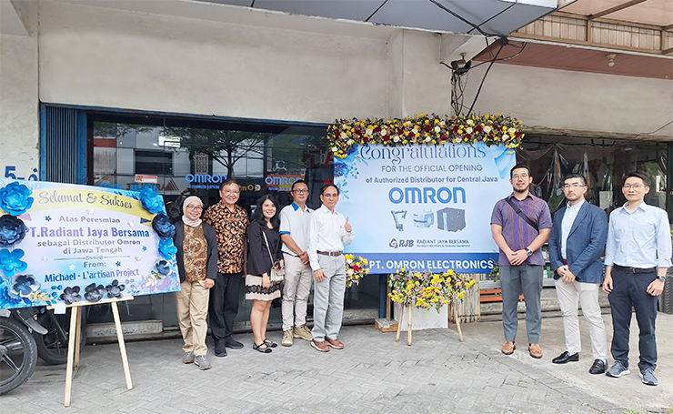 Peresmian PT. Radiant Jaya Bersama sebagai Distributor Resmi Produk Omron di Semarang