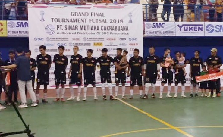 Turnamen Futsal PT. Sinar Mutiara Cakrabuana 2018 